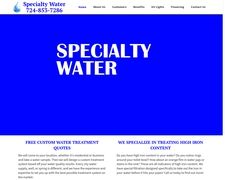 Specialty Water