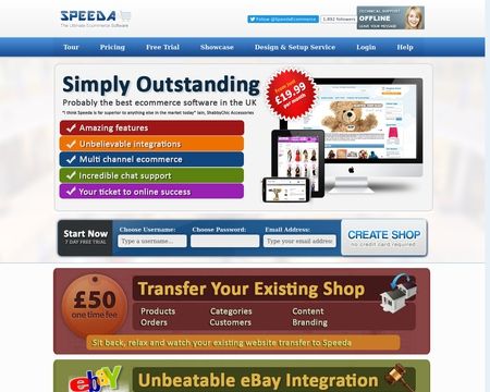 website thubmnail of Speeda