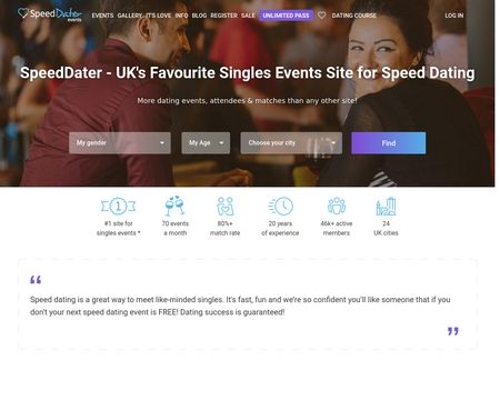 website thubmnail of SpeedDater