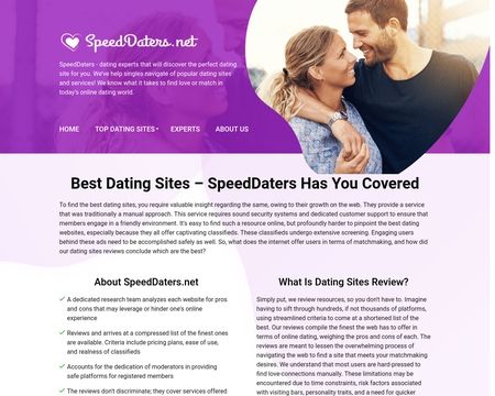 website thubmnail of Speeddaters