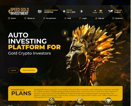 website thubmnail of Speedgoldinvestments