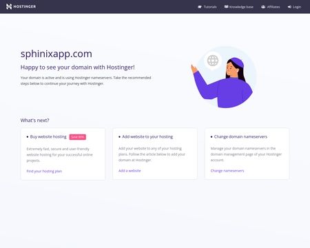 website thubmnail of Sphinixapp