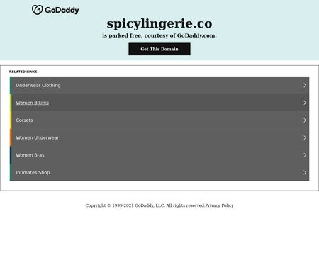 website thubmnail of SpicyLingerie.co