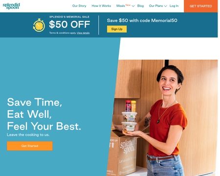 website thubmnail of Splendid Spoon