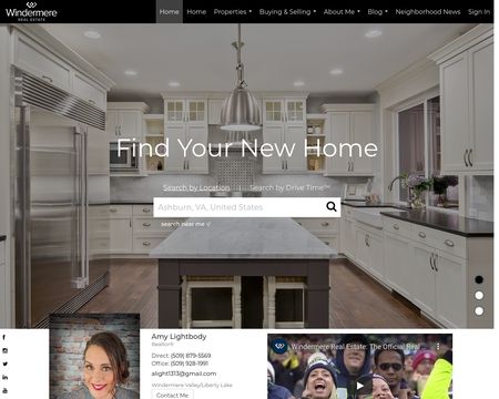 website thubmnail of Amy Lightbody