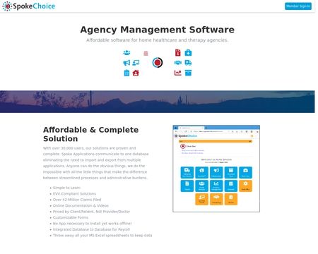 website thubmnail of Spokechoice