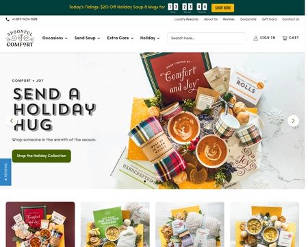 website thubmnail of Spoonfulofcomfort