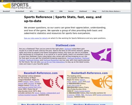 Sports Reference