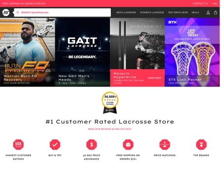 website thubmnail of SportStop.com