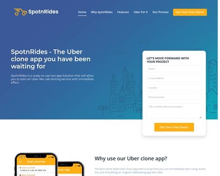 website thubmnail of SpotnRides