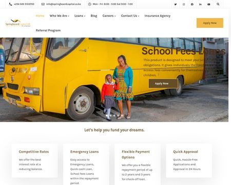 website thubmnail of Springboardcapital.co.ke