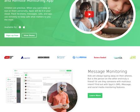 website thubmnail of Spyic