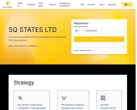 website thubmnail of Sqstates