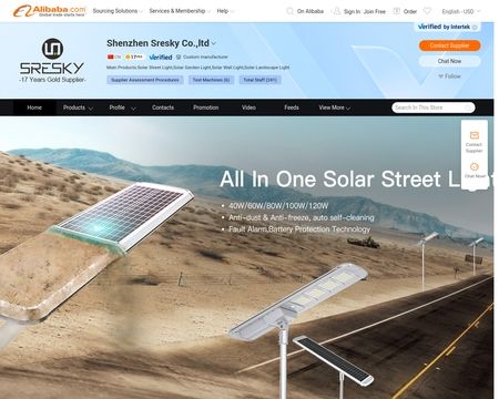 website thubmnail of Shenzhen Sresky