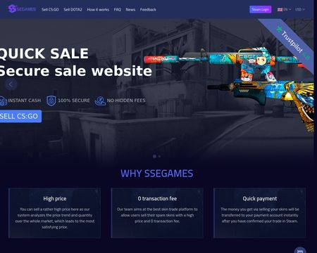 website thubmnail of SSEGAMES