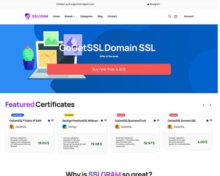 website thubmnail of Sslgram