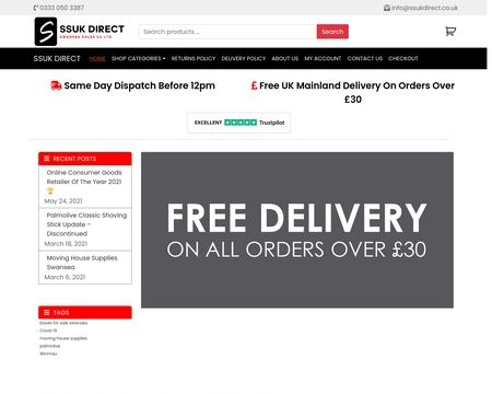website thubmnail of SSUK Direct