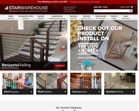 website thubmnail of Stair Warehouse