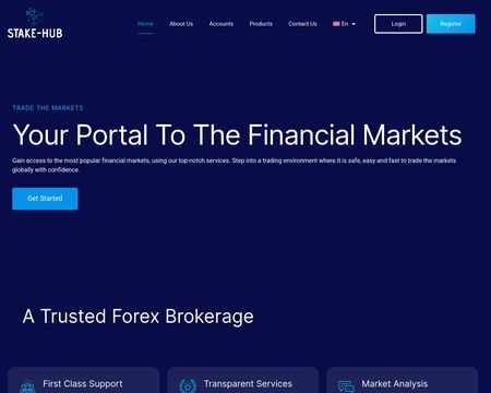 website thubmnail of Stake-hub