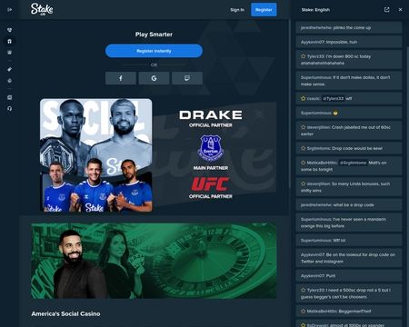 website thubmnail of Stake.us
