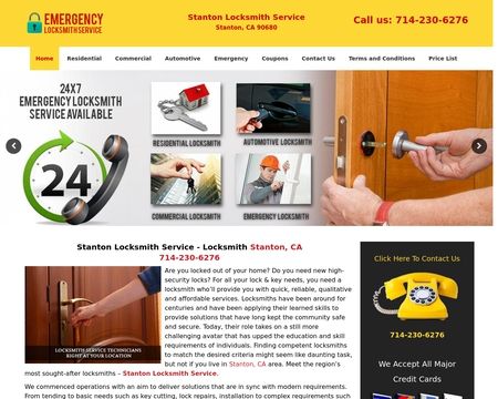website thubmnail of Stantonlocksmithservice