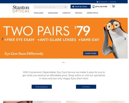 website thubmnail of Stanton Optical