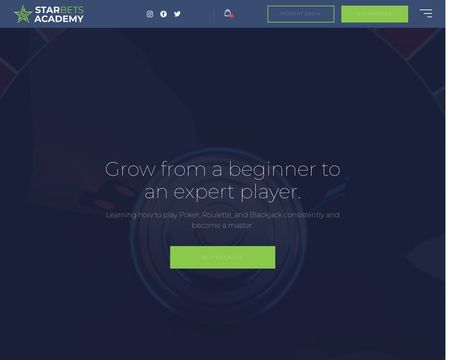 website thubmnail of Starbets.academy