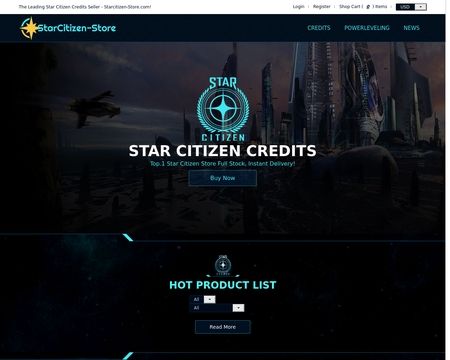 website thubmnail of StarCitizen-store