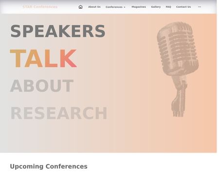 website thubmnail of SRAR Conferences.org