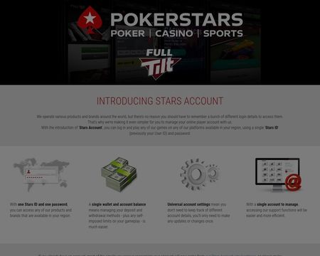 website thubmnail of Starsaccount.net