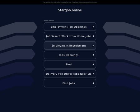website thubmnail of Startjob.online