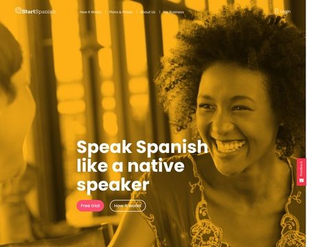 website thubmnail of StartSpanish