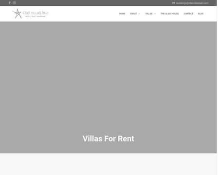website thubmnail of Starvillasbali