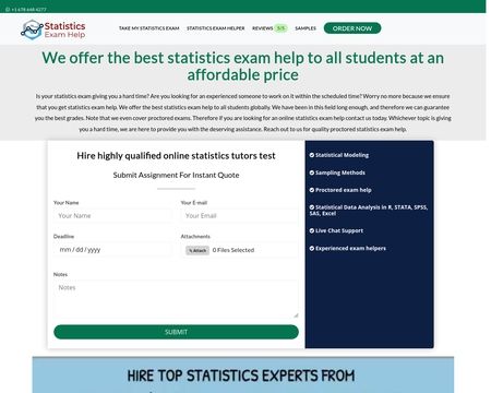 Statisticsexamhelp