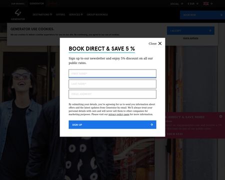 website thubmnail of Staygenerator