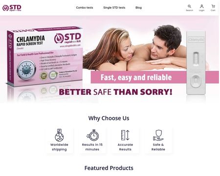 website thubmnail of STDRapidTestKits