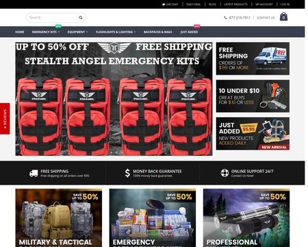 website thubmnail of Stealth Angel Survival
