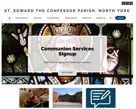 website thubmnail of Stedwardtheconfessorno.archtoronto.org