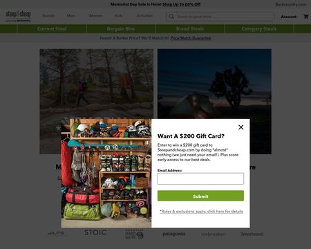 Steep & Cheap