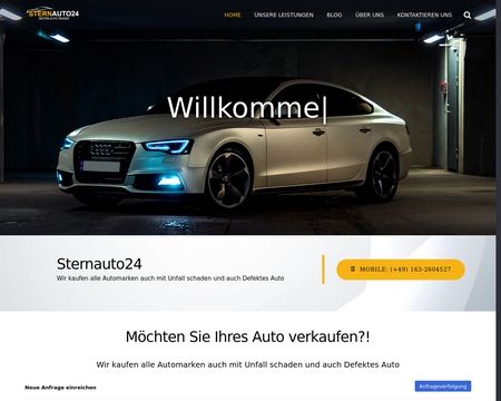 website thubmnail of Sternauto24.de