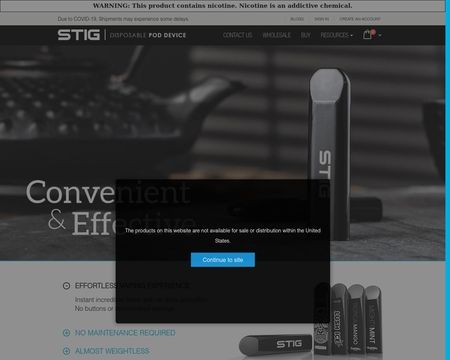 website thubmnail of STIG Pods