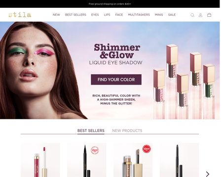 website thubmnail of Stila Cosmetics