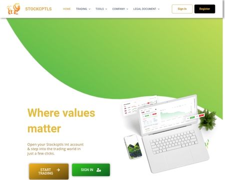 website thubmnail of Stockcptls