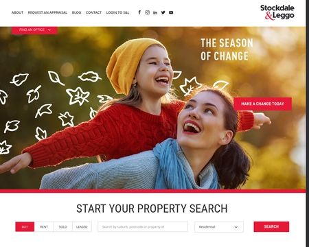 website thubmnail of Stockdaleleggo.com.au
