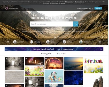 website thubmnail of StockFreeImages