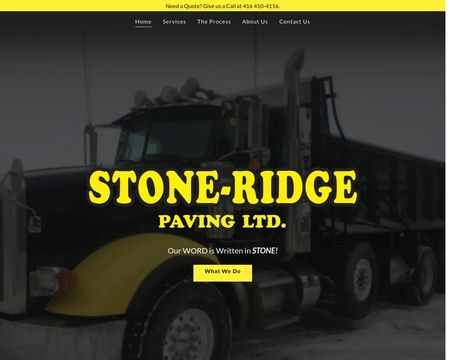 website thubmnail of Stone-ridgepaving.ca