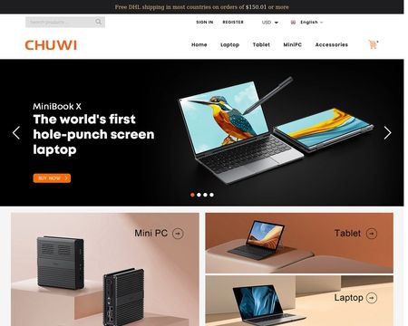 website thubmnail of Store.chuwi