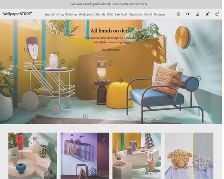 website thubmnail of Wallpaper Store