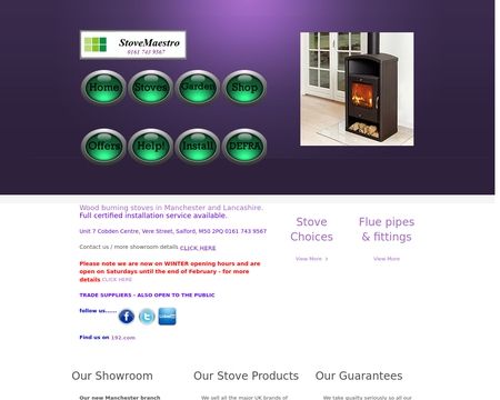 website thubmnail of StoveMaestro