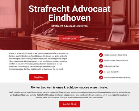 website thubmnail of Strafrecht Advocaat Eindhoven
